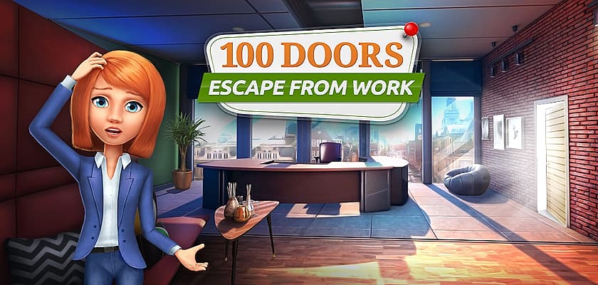 Новинка! 100 дверей: Побег с работы